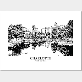 Charlotte - North Carolina Posters and Art